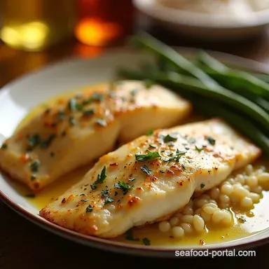 Garlic Butter Oven Baked Tilapia Easiest Weeknight Fish Recipe Card