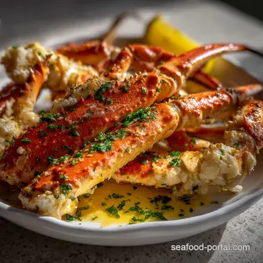 Garlic Butter Crab Legs: Restaurant Quality in 25 Minutes Recipe Card