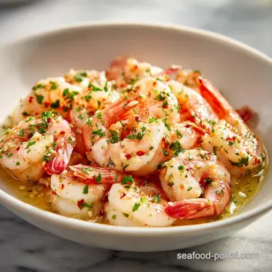 Frozen Shrimp Recipe with Garlic and Butter in 10 Minutes Recipe Card