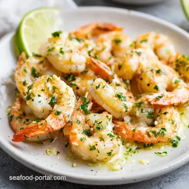 Frozen Shrimp Recipe with Garlic and Butter in 10 Minutes