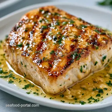 Garlic Butter Grilled Mahi Mahi: 25 Min Recipe Card