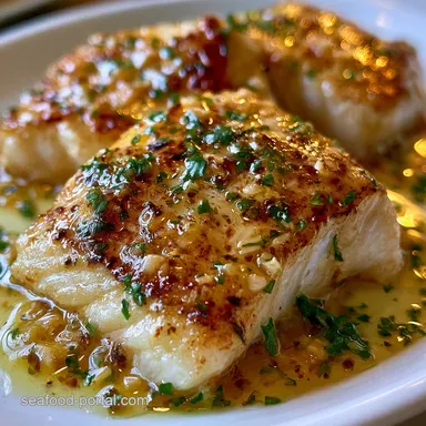 Garlic Butter Haddock Recipe: Baked Recipe Card