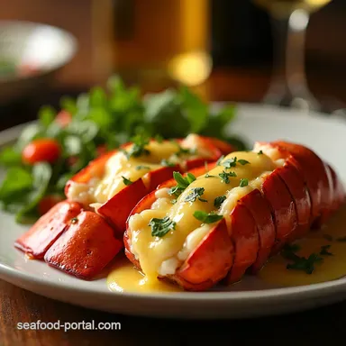 Foolproof Oven Baked Lobster Tails with Garlic Butter Recipe Recipe Card