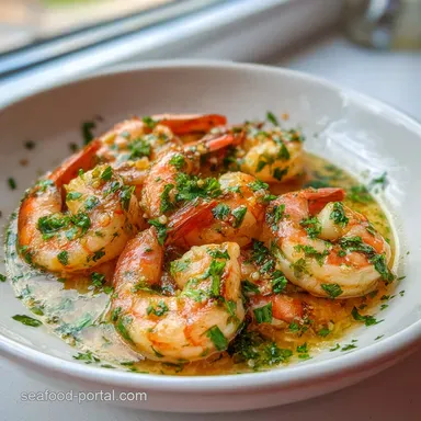 Garlic Butter Shrimp in 15 Minutes Recipe Card