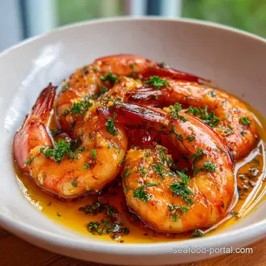 Garlic Butter Shrimp Recipe in 15 Minutes: Tender and Golden Recipe Card