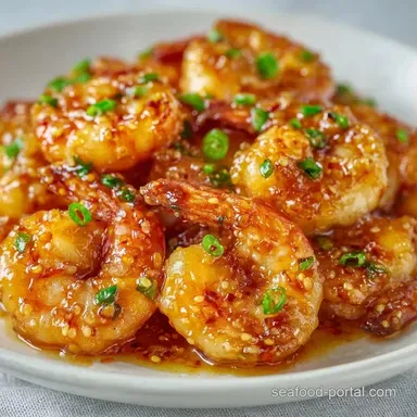 Shrimp Scampi: Velvety Pan-Seared Recipe Card