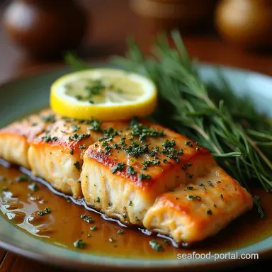 Zesty Garlic Herb Baked Rainbow Trout Recipe Easy Moist Recipe Card