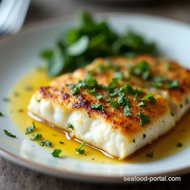 The Best 20Minute Garlic Herb Butter Baked Cod Recipe