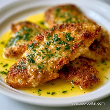 Parmesan Baked Flounder in 15 Minutes Recipe Card