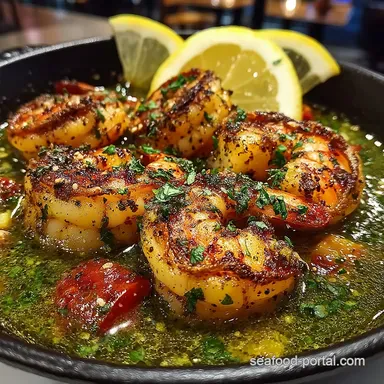 The Best Easy Shrimp Scampi Recipe with Lemon Wine Sauce Recipe Card