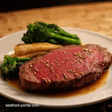 Sesame Ginger Tuna Steak My GoTo Marinade Recipe Recipe Card