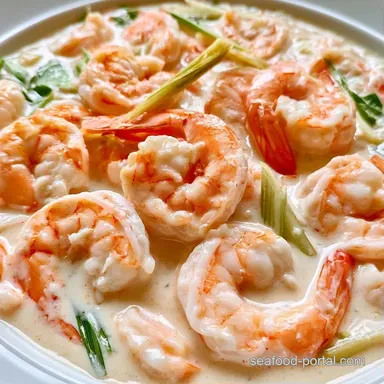 Gluten-Free Coconut Shrimp Soup in 37 Min Recipe Card