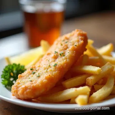 Crispy GlutenFree Fish and Chips Proper Chippy Tea