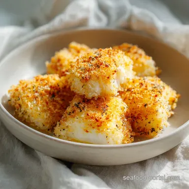 Cod Air Fryer Recipe: Crispy Parmesan Crusted Fish in 17 Minutes