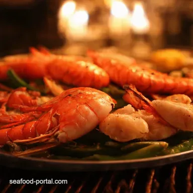 Good Friday Seafood Platter with A Coastal Celebration Recipe Card