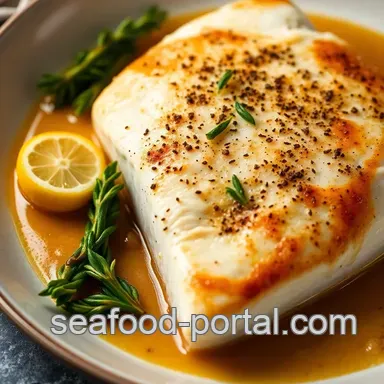 Gordon Ramsay' s Pan-Seared Chilean Sea Bass presentation