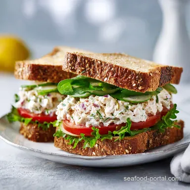 Tuna Salad Sandwich Recipe in 15 Minutes: Creamy and Crisp
