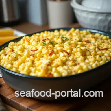 Grandma Betty's Baked Corn Casserole: Pure Comfort! Recipe Card