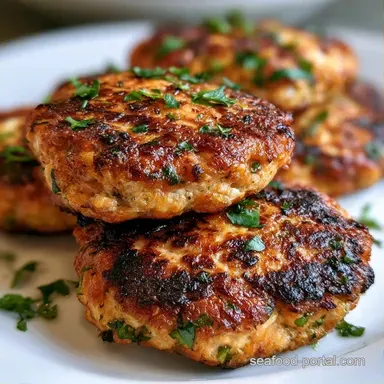 Grandmas Salmon Patties Recipe in 20 Min Recipe Card