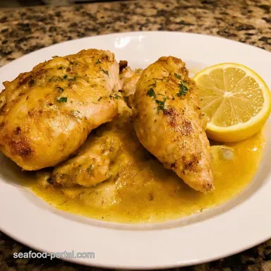 Greek Lemon Chicken My Familys Easy Festin grecesc Recipe Card