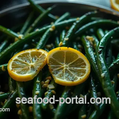 Easy Grilled Green Beans with Zesty Lemon-Garlic Dressing