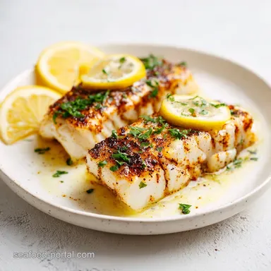 Grilled Haddock BBQ with Lemon (25 Min)