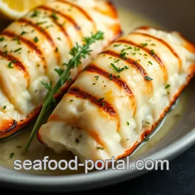 Easy Grilled Lobster Tails: Garlic Herb Butter Perfection! Recipe Card