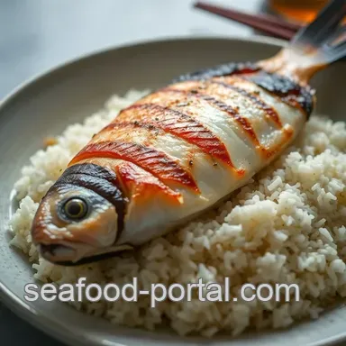 Delicious Grilled Sea Bream with Aromatic Jasmine Tea Rice Recipe Recipe Card
