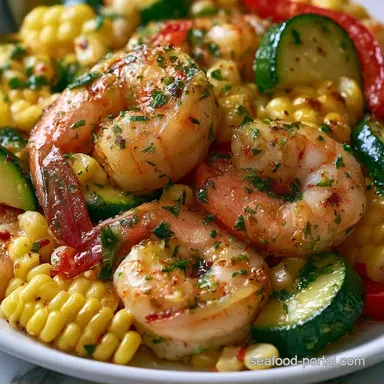 Grilled Shrimp Foil Packet in 23 Minutes Recipe Card