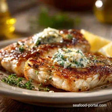 Grilled Walleye Recipe: Perfectly Flaky Fillets with Lemon Herb Butter Recipe Card