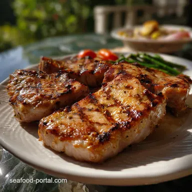 Grilled Yellowtail Recipe: Smoky and Juicy Sear Recipe Card