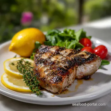 Grilled Yellowtail Recipe: Smoky and Juicy Sear