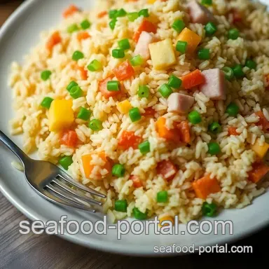 Easy Hawaiian Fried Rice Recipe: A Tropical Twist for Dinner Recipe Card