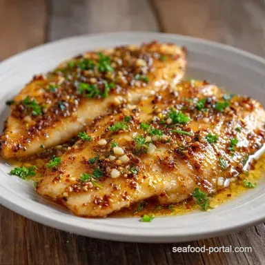 Healthy Baked Tilapia Fillet: 17 Mins Recipe Card
