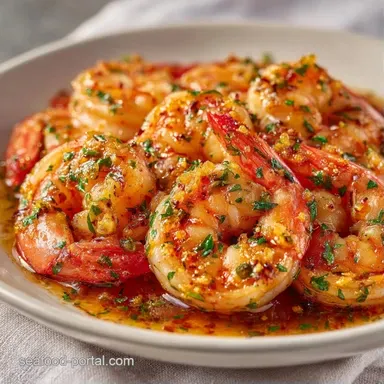 Healthy Lemon Garlic Shrimp: 10 Minutes Recipe Card