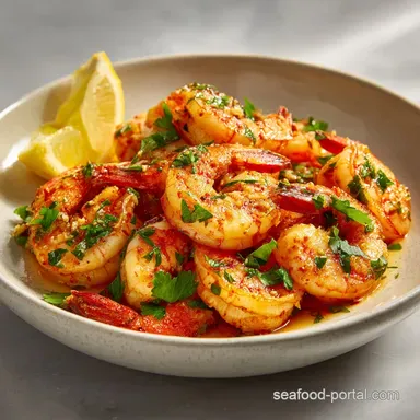 Healthy Shrimp Recipe with Lemon and Garlic: 15 Min