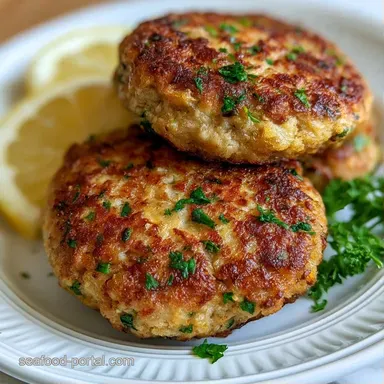 Tuna Patties in 30 Minutes Recipe Card