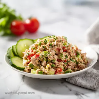 Healthy Tuna Salad in 10 Minutes Recipe Card