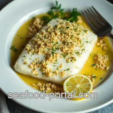 Easy & Juicy Halibut Recipes: My Herb-Crusted Delight with Lemon Sauce Recipe Card
