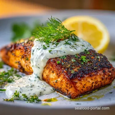 Herb Salmon with Aioli: Crispy Baked in 20 Minutes