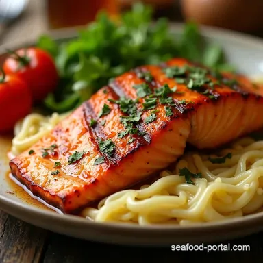 Honey Garlic Grilled Salmon Ready in 20 Weeknight Winner Recipe Card