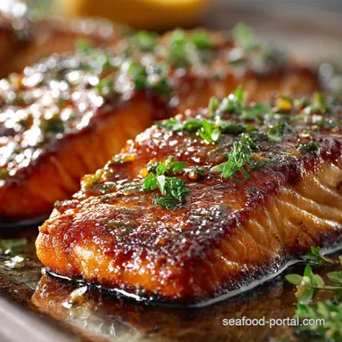 Honey Salmon: The 20-Minute Sticky Honey Glazed Salmon Recipe Recipe Card