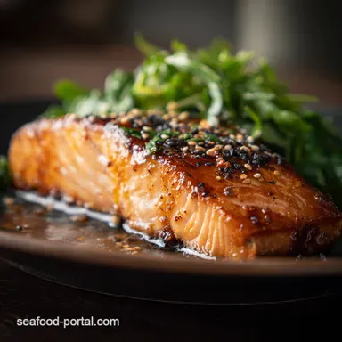 Quick Honey Soy Salmon My Weeknight GoTo Recipe Card