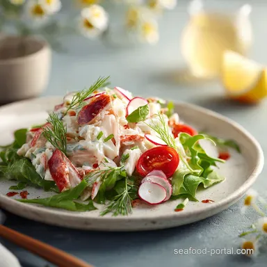 Imitation Crab Salad Recipe in 15 Minutes