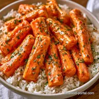 Imitation Crab Sushi Bowl in 65 Minutes Recipe Card