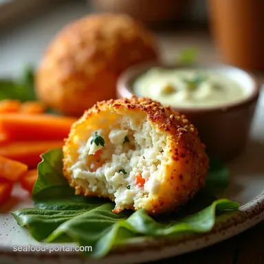 Irresistible Crab Bombs with LemonDill Aioli Easy Recipe Recipe Card