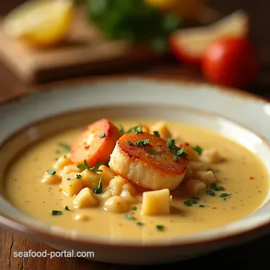 Creamy Crab and Coconut Soup Island Flavors at Home Recipe Card