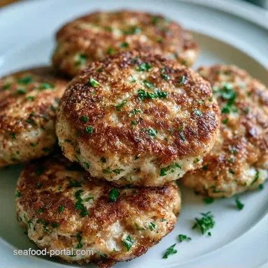 Italian Herb Tuna Cakes in 30 Minutes Recipe Card