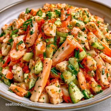 Japanese Kani Salad in 15 Minutes Recipe Card