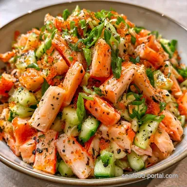 Japanese Kani Salad in 15 Minutes